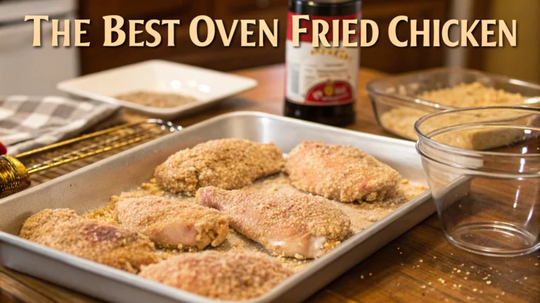 The Best Oven Fried Chicken