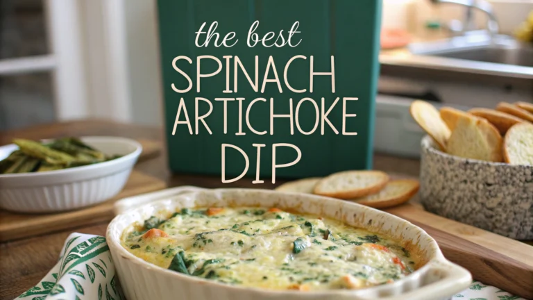 The Best Spinach Artichoke Dip