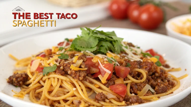 The Best Taco Spaghetti