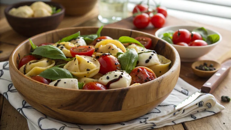 Tortellini Caprese Salad