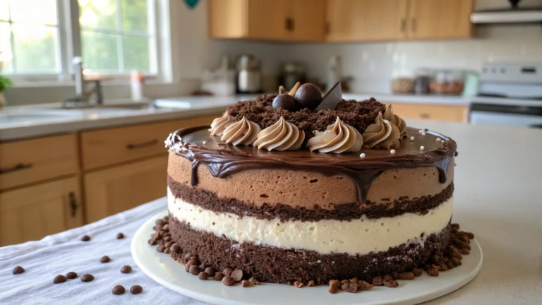Tuxedo Cake and 8211 Triple Chocolate Mousse Cake