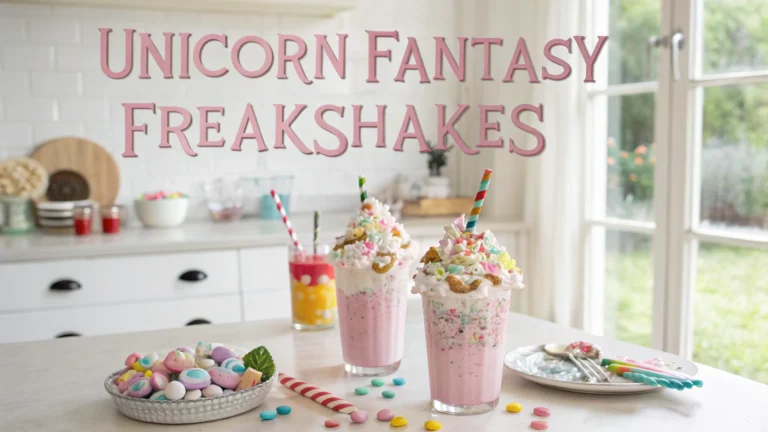 Unicorn Fantasy Freakshakes