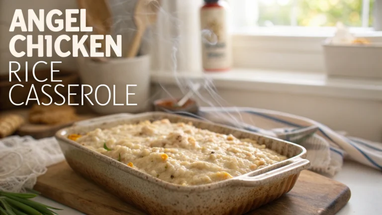 Angel Chicken Rice Casserole