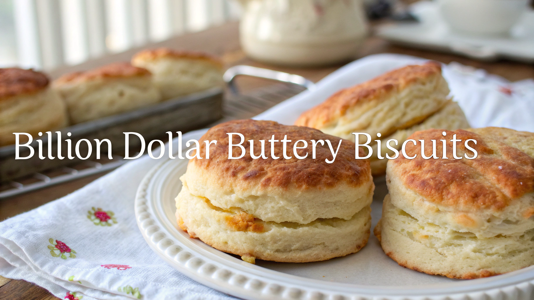 Billion Dollar Buttery Biscuits