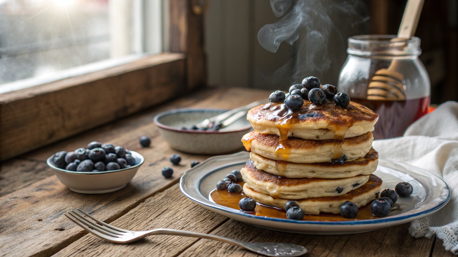 Blueberry Pancakes