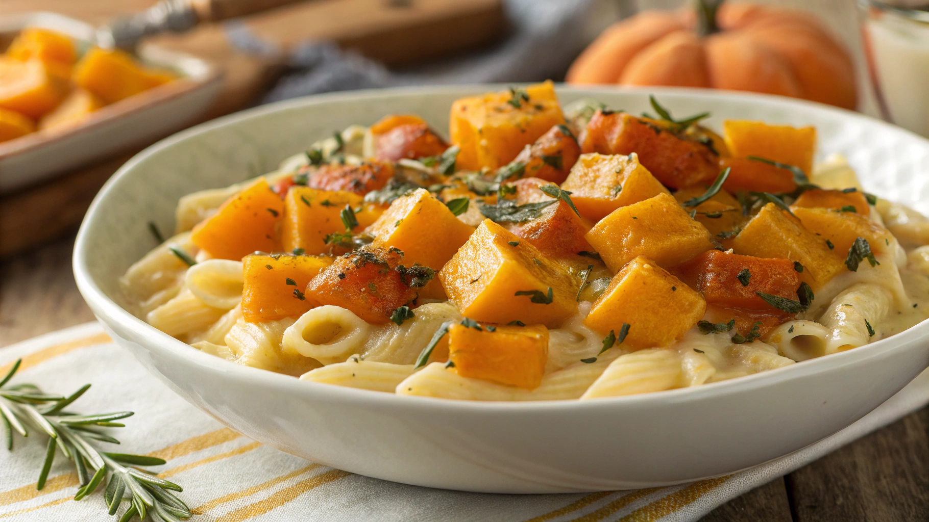 Butternut Squash Pasta