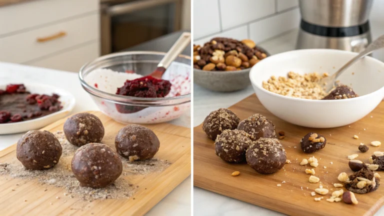 Cherry Mash Truffles
