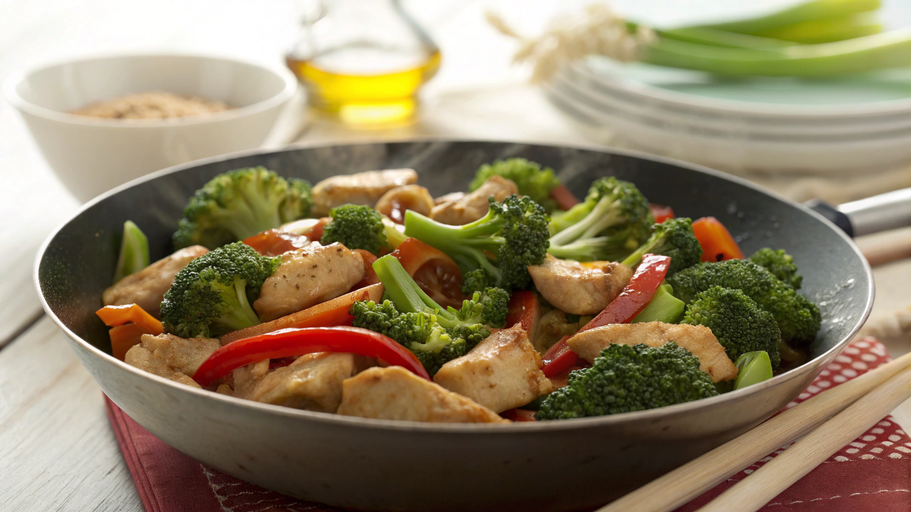Chinese Chicken and Broccoli Stir Fry