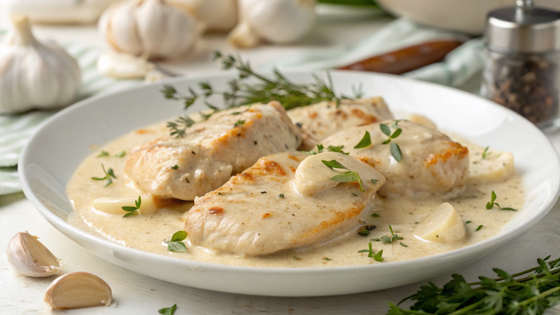 Creamy Garlic Chicken
