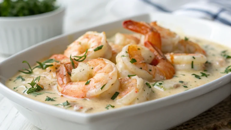 Creamy Garlic Shrimp