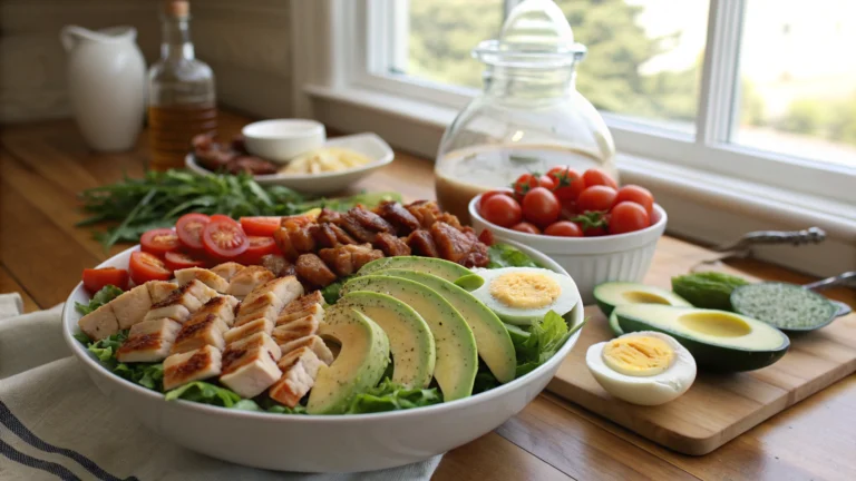 Easy Cobb Salad Meal Prep