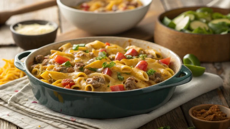 OnePot Cheesy Taco Pasta
