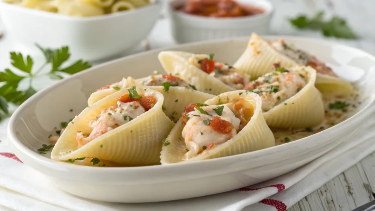 Seafood Stuffed Shells