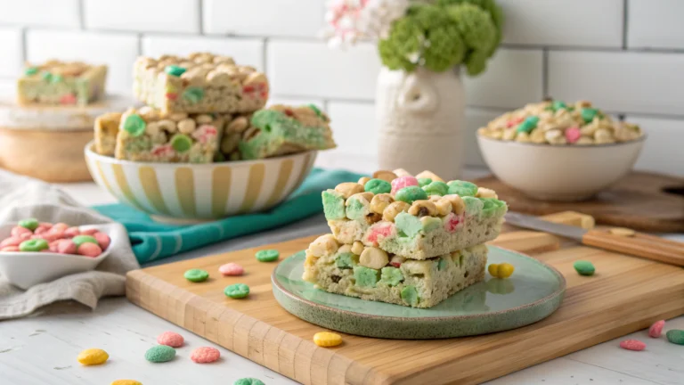 Shamrock Lucky Charms Treats