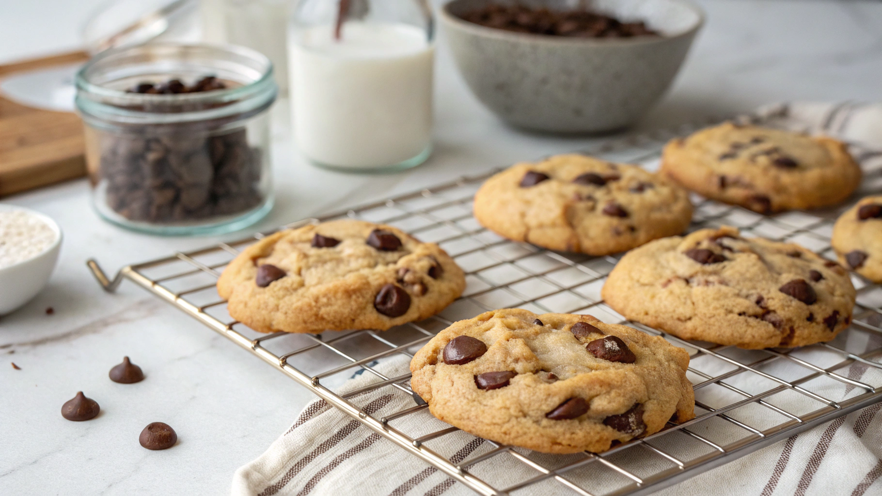 Soft Batch Chocolate Chip Cookies
