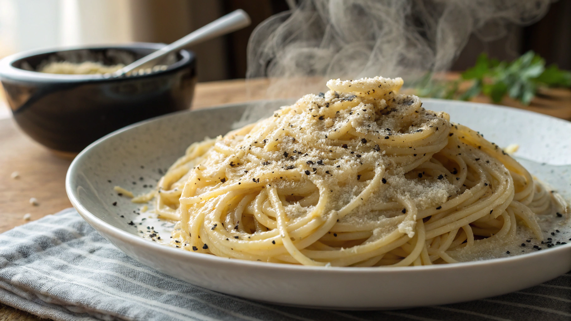 Spaghetti Cacio e Pepe