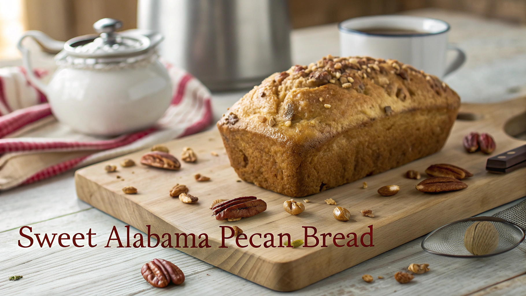Sweet Alabama Pecan Bread