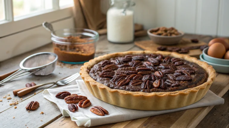 Texas Chocolate Pecan Pie