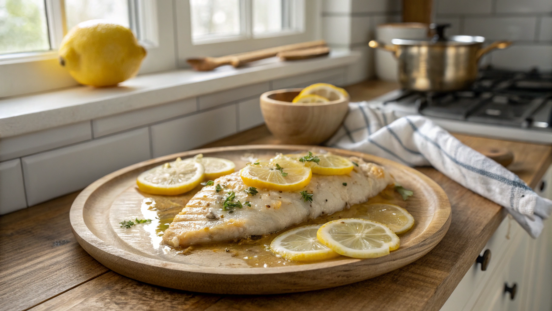Zesty Lemon Butter Fish Fillet
