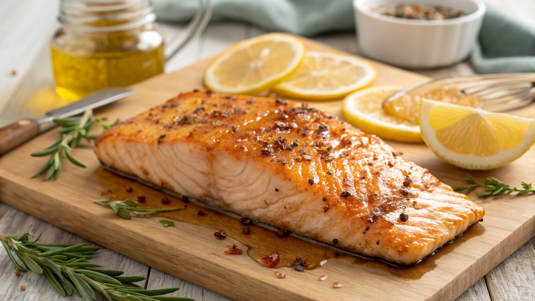 Cajun Honey Butter Salmon