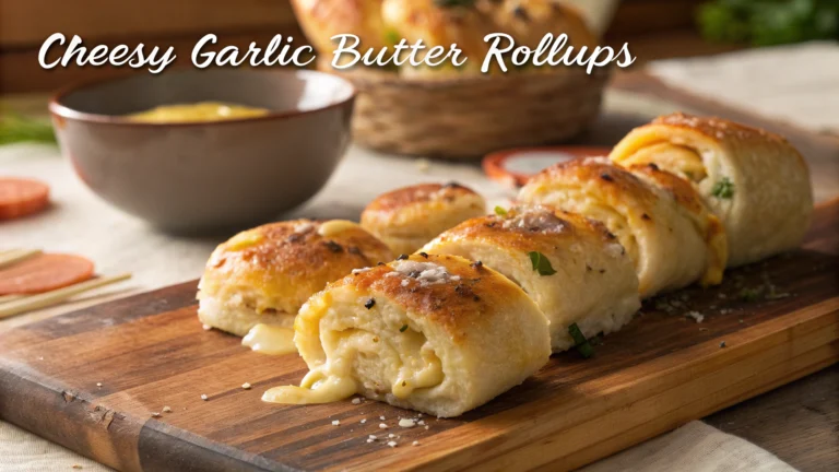 Cheesy Garlic Butter Rollups