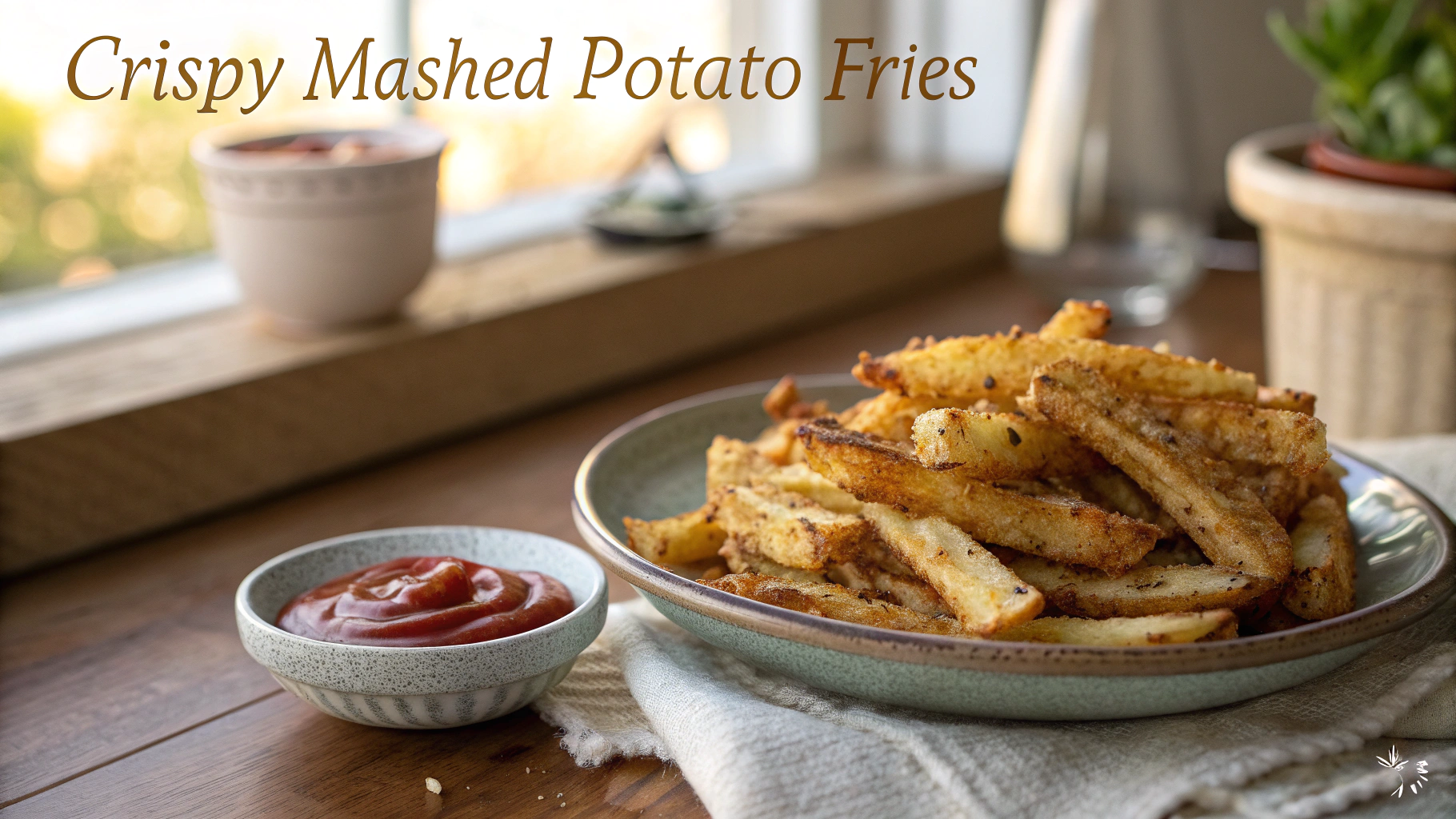 Crispy Mashed Potato Fries