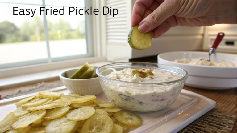 Easy Fried Pickle Dip with DairyFree Option