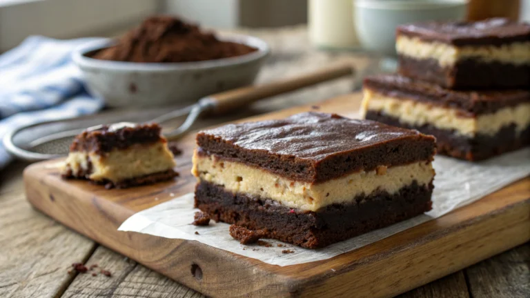 Espresso Mascarpone Ricotta Brownies