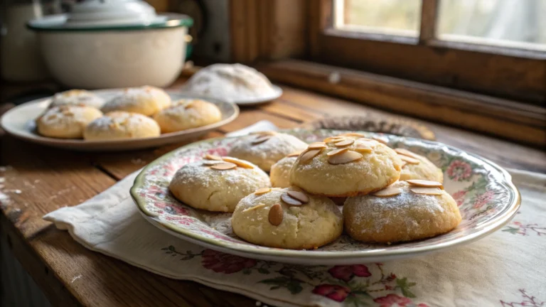 Grandmas Sicilian Ricotta Almond Cookies