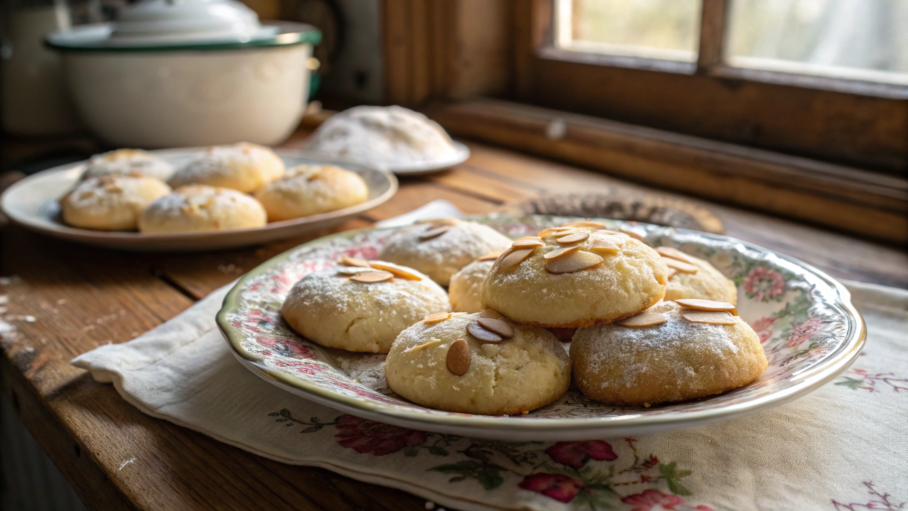Grandmas Sicilian Ricotta Almond Cookies