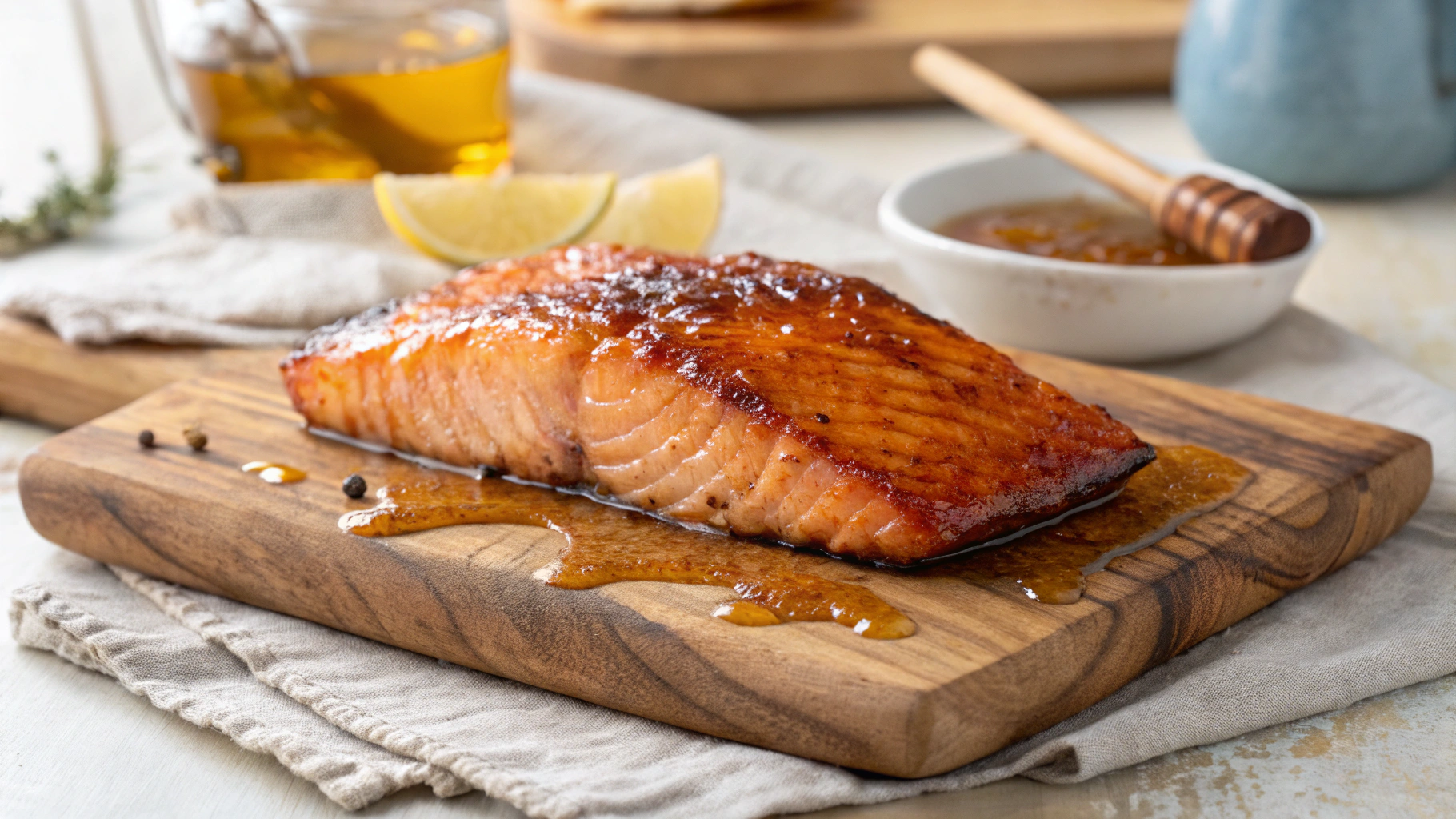 Hot Honey Salmon