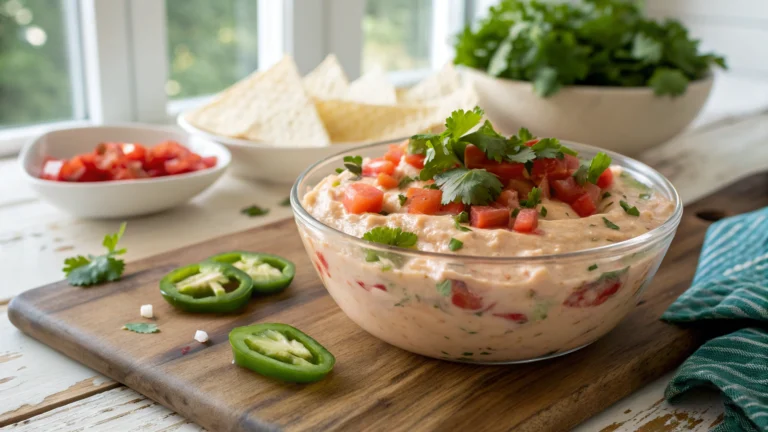 Irresistible Cream Cheese Salsa Dip
