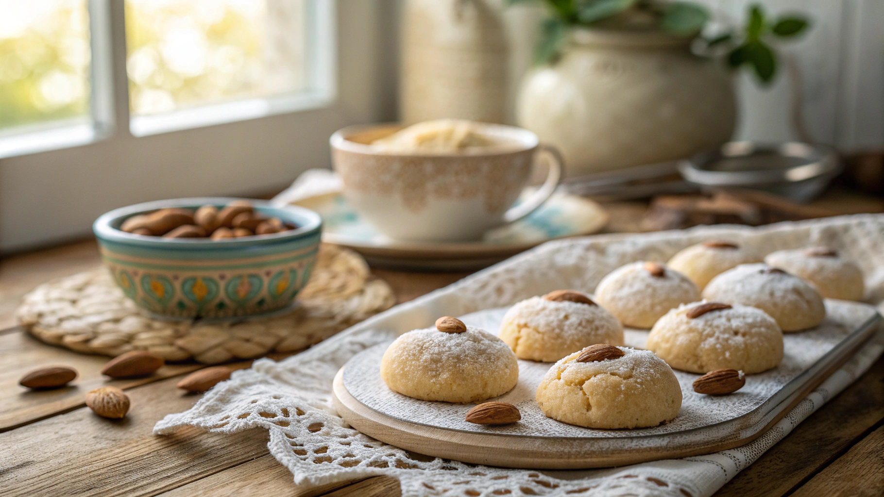 Nonnas Mascarpone Almond Amaretti Cookies