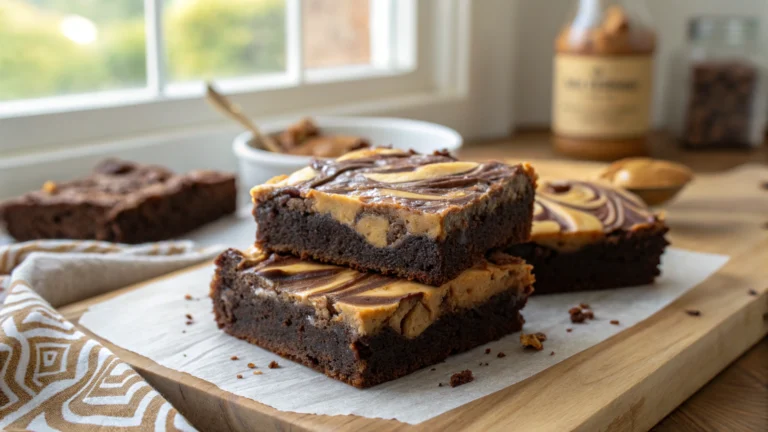 Peanut Butter Fudge Brownies