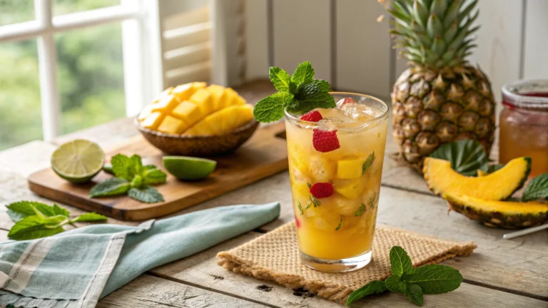 Pineapple Mango Rum Punch