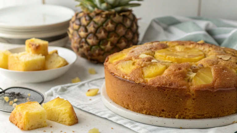 Pineapple Pound Cake