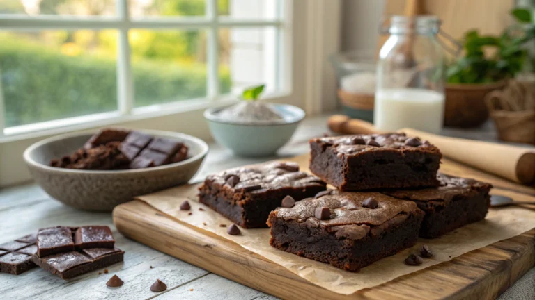 Skinny Double Chocolate Brownies