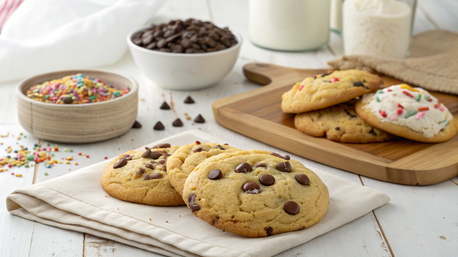 Soft and Chewy Pudding Cookies 3 Ways