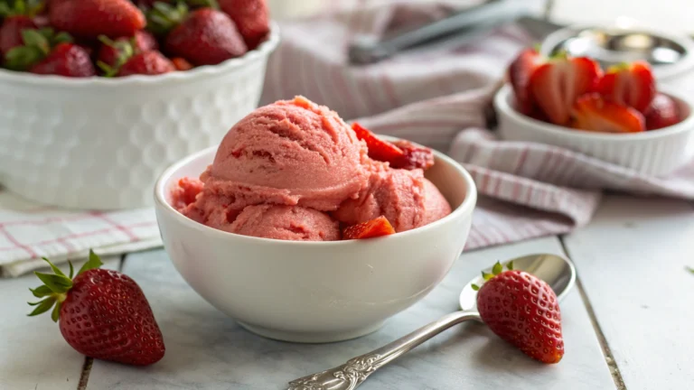 Strawberry Frozen Yogurt