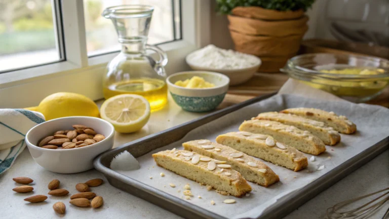 TwiceBaked Limoncello Almond Biscotti