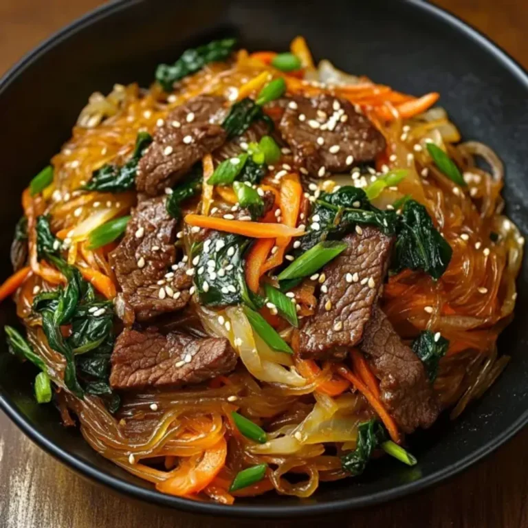 Authentic Korean Japchae Recipe: Bursting with Flavor!