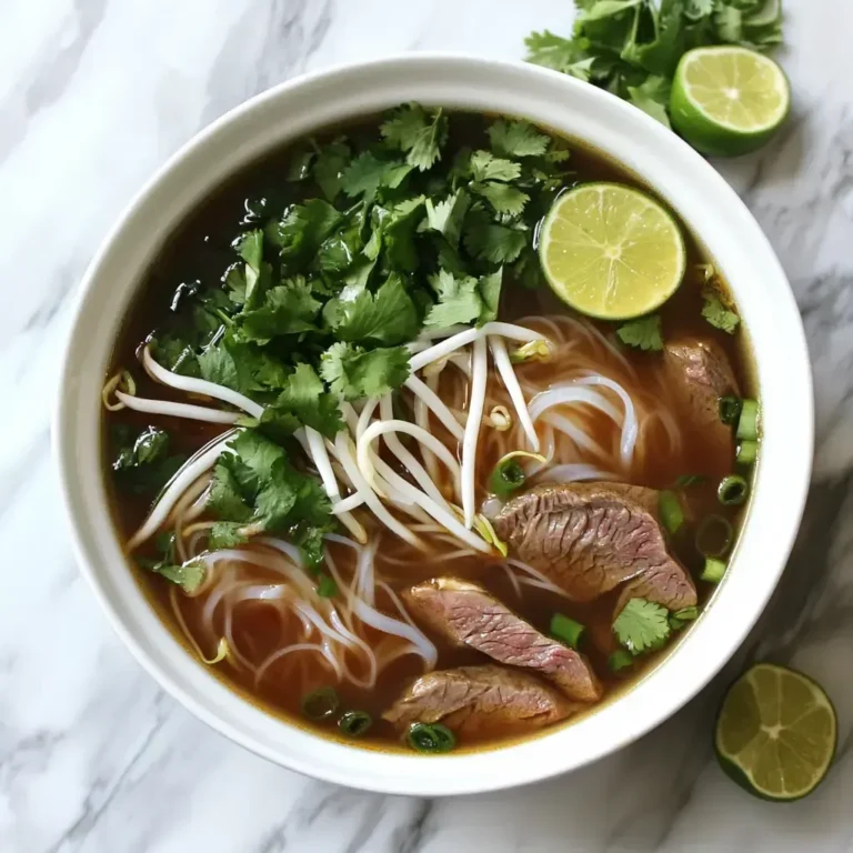 Authentic Vietnamese Pho Noodle Soup Recipe