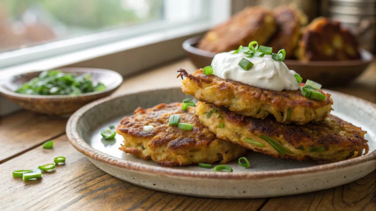 Cabbage Fritters Aka Cabbage Pancakes