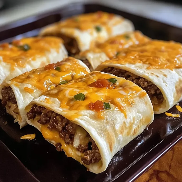 Cheesy Beef Pocket Tacos: Delicious Recipe for Taco Lovers