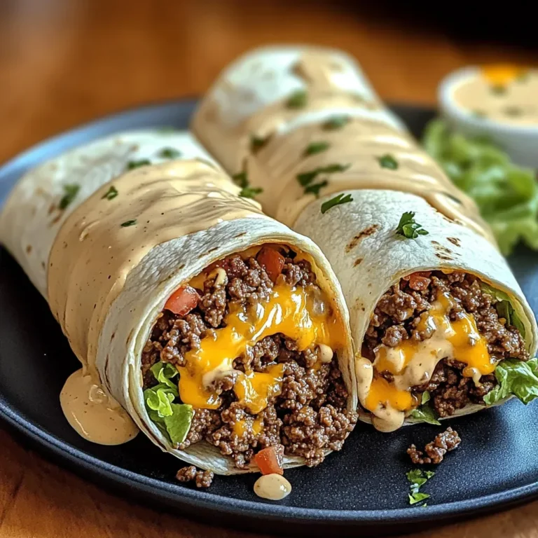 Cheesy Beef Tortilla Wraps: Quick and Delicious Recipe