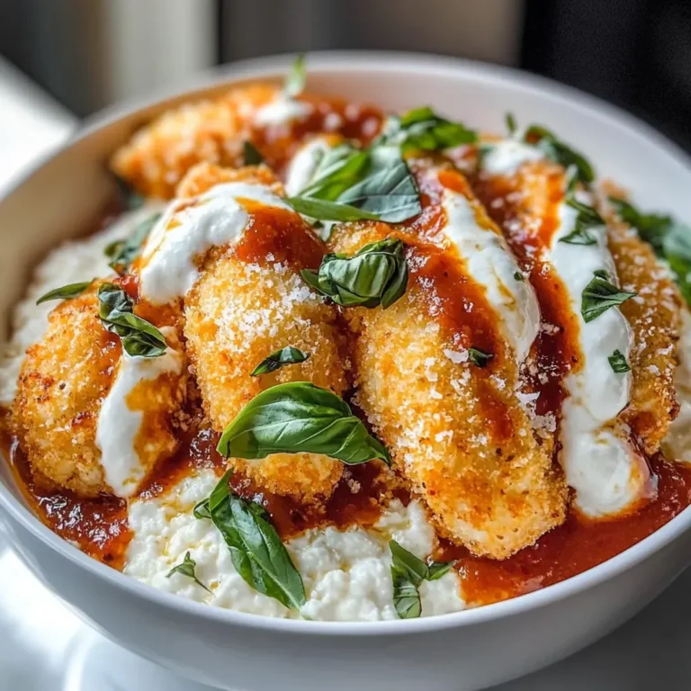 Cheesy Chicken Parmesan Bowl Recipe