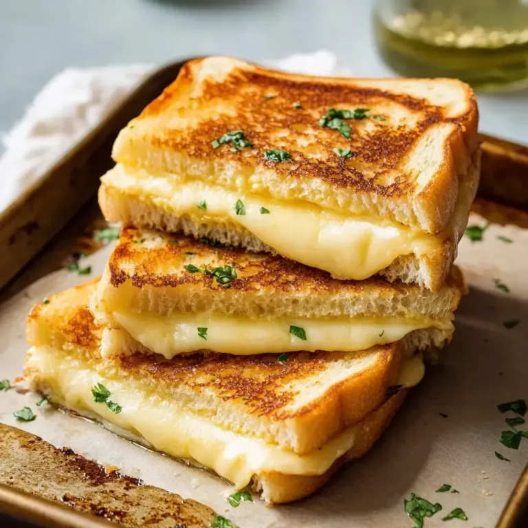 Cheesy Crispy Pan Melts Recipe