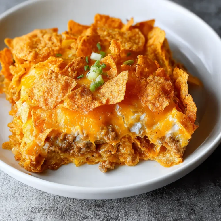 Cheesy Dorito Casserole: Easy Nacho Recipe