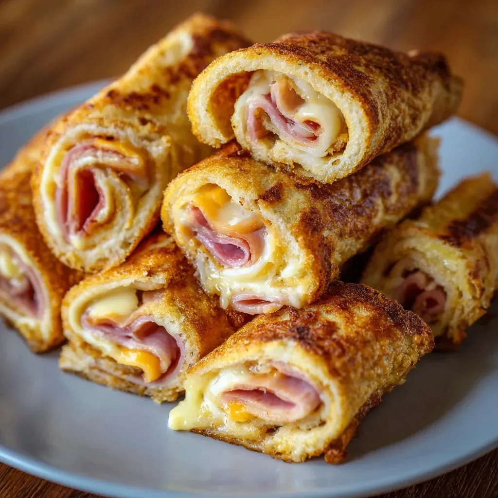 Cheesy Grilled Roll Ups Recipe