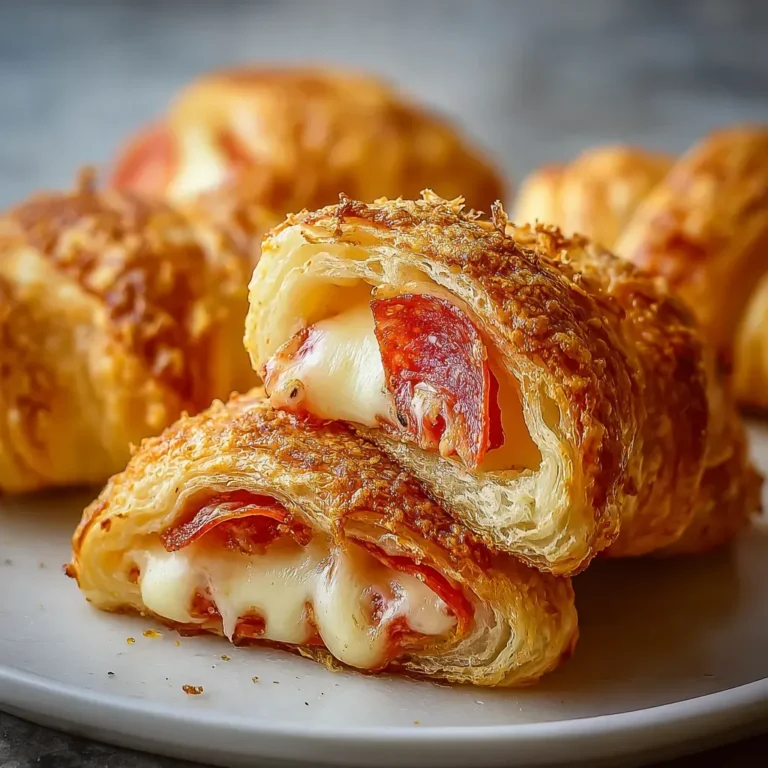 Cheesy Pepperoni Croissant Rolls: Easy Recipe